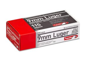 Aguila Ammunition 9mm Luger Handgun Ammo - 115 Grain | FMJ | 50rd Box