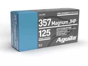 Aguila Ammunition .357 Magnum Handgun Ammo - 125 Grain | JHP | 50rd Box