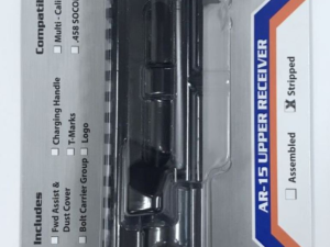 Anderson AM-15 Sport AR15 Upper Receiver - Black | Forward Assist & Ejection Port Cover NOT INCLUDED | Retail Packaging