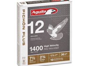 Aguila Ammunition PICHÓN PLUS 12ga Birdshot 2.75 inch Shotgun Shells - #7.5 Shot | 1.25oz | 1400 fps | 10rd Box