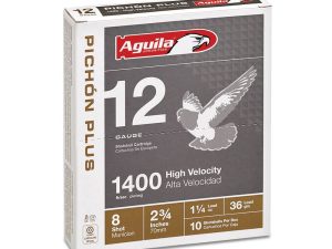 Aguila Ammunition PICHÓN PLUS 12ga Birdshot 2.75 inch Shotgun Shells - #8 Shot | 1.25oz | 1400 fps | 10rd Box