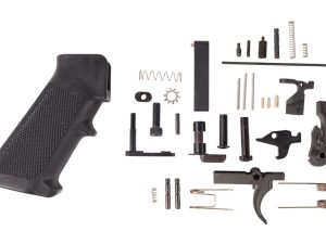 Anderson AR15 Lower Parts Kit with Pistol Grip - Black | Mil-Spec | A2