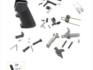 Anderson AR15 Lower Parts Kit - Black | Premium