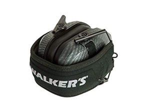 Walker's Razor Slim Ultra Low Profile Compact Design Adjustable Range Shooting Hunting Hearing Protection Electronic Earmuffs