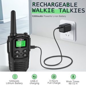 MaxTalker Long Range Walkie Talkies - Image 3