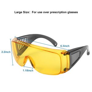Shooting Glasses Over Eyeglasses - Image 7