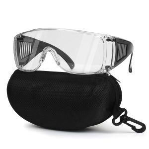 Shooting Glasses Over Eyeglasses, AntiFog Safety Glasses Over Prescription OTG - Image 7