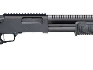 MOSSBERG 590R 12/18.5 6+1 BLK BREACHER
