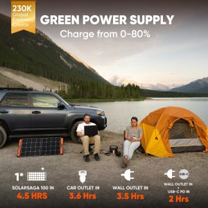 Jackery Portable Power Station Explorer 300, 293Wh Backup Lithium Battery, Solar Generator for Outdoors Camping Travel Hunting Blackout (Solar Panel Optional) - Image 2