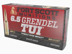 Fort Scott Munitions 6.5 Grendel Rifle Ammo - 123gr | 20rd Box