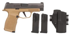 SIG SAUER P365 XL 9MM BK/FDE 12+1 VALPK#